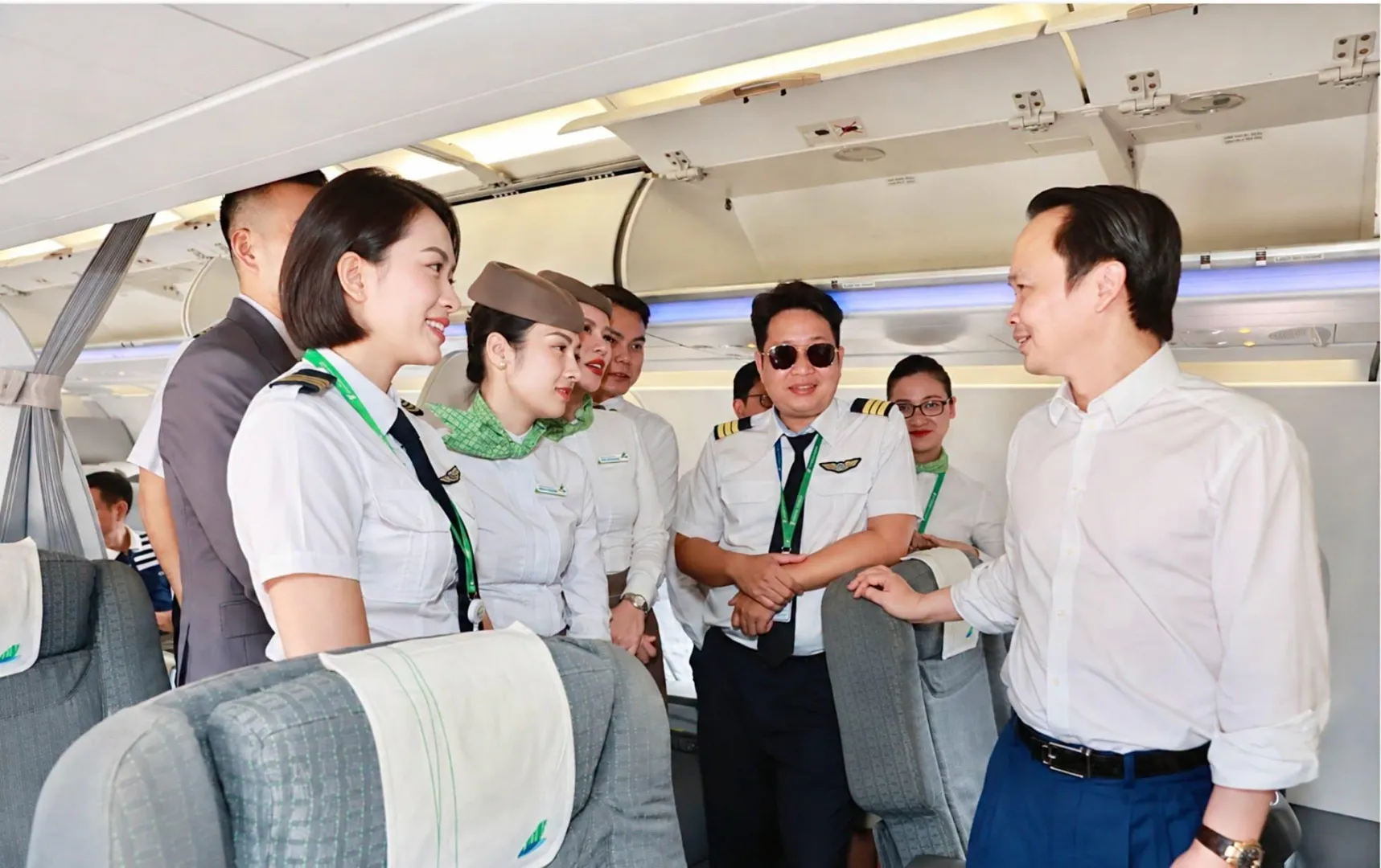 Bamboo Airways gọi ông Trịnh Văn Quyết là nguồn động viên tinh thần lớn