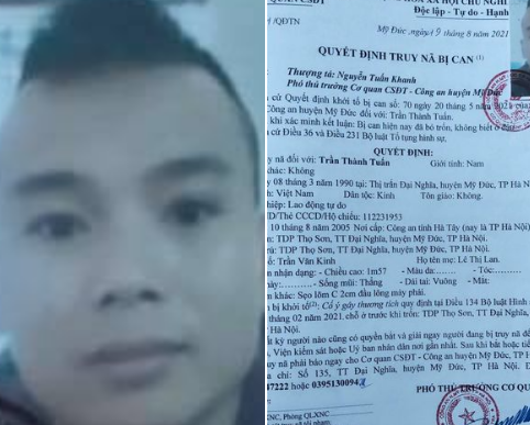 Truy nã đối tượng chém trọng thương nạn nhân rồi bỏ trốn