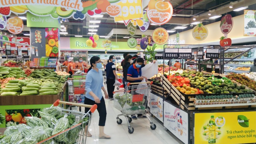 Thị trường hàng hóa phía Nam ổn định dù dịch Covid-19 vẫn diễn biến phức tạp