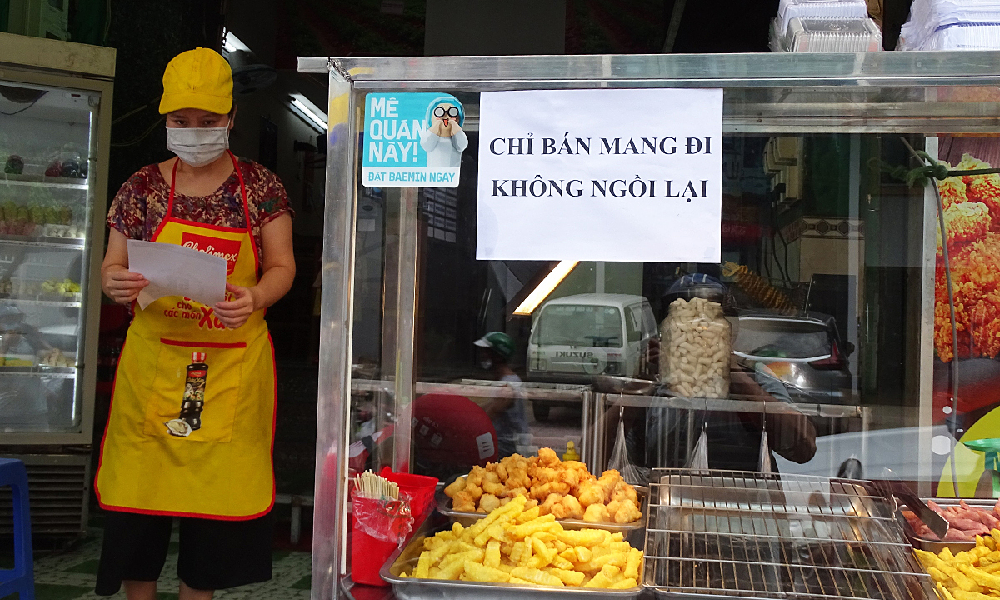 Quận thứ 9 ở Hà Nội chuyển 'màu cam', sẽ dừng bán hàng ăn uống tại chỗ