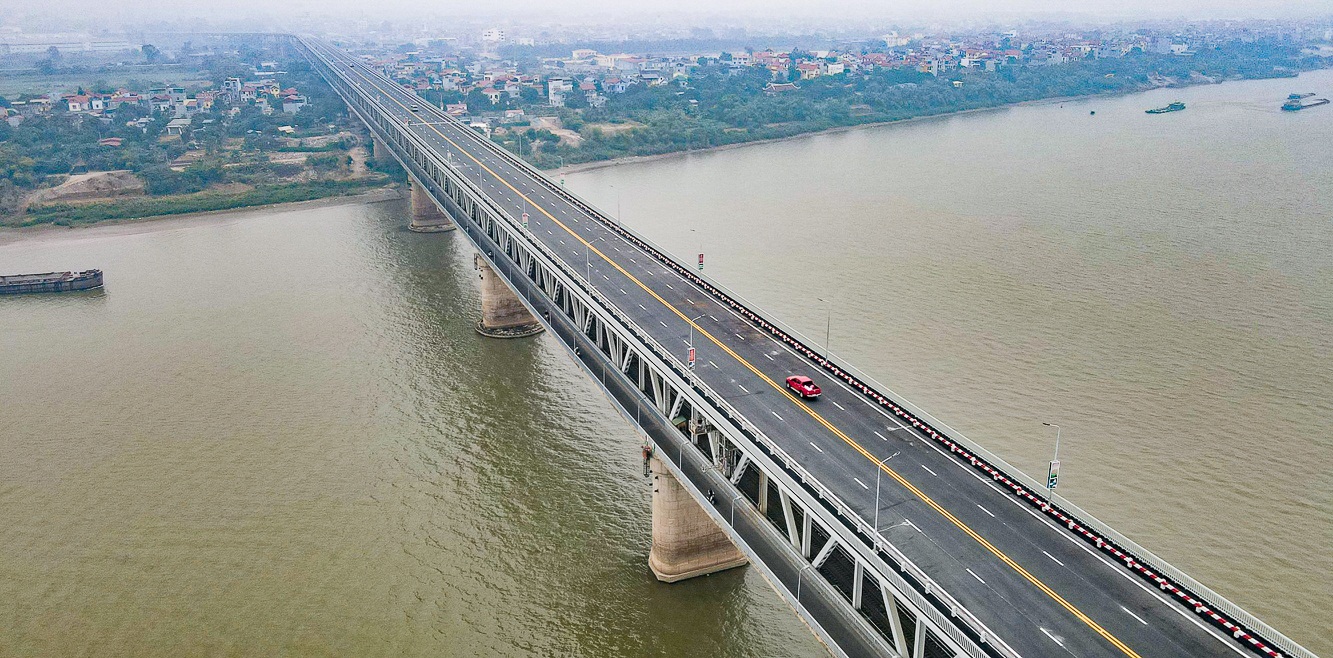Chính thức thông xe cho cầu Thăng Long sáng nay