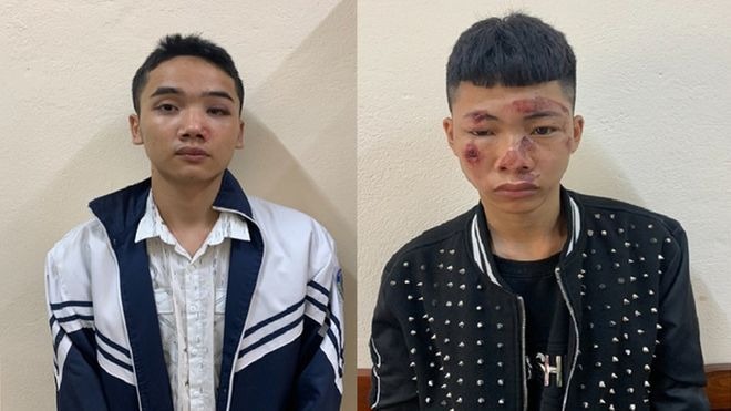 Khởi tố 2 đối tượng đâm gẫy chân Cảnh sát Giao thông ở Vĩnh Phúc