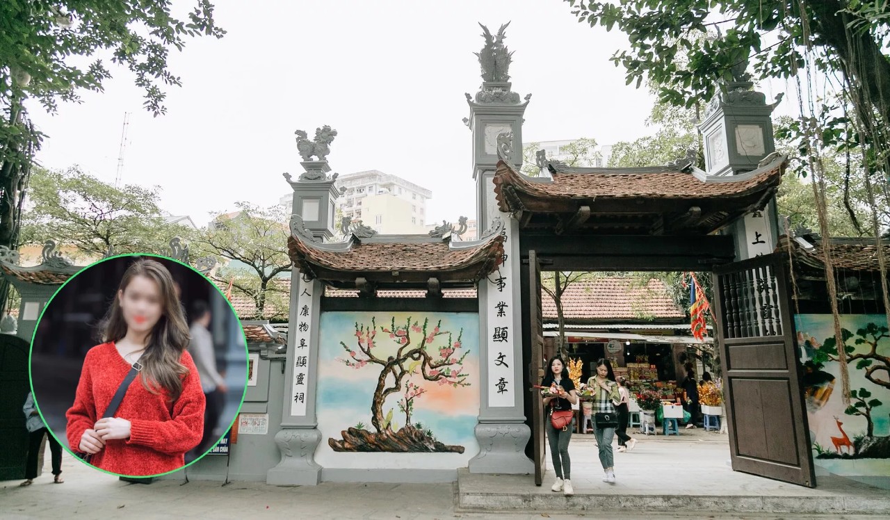 Đi chùa Hà thăm quan, cô gái 'vớ' được chồng như ý