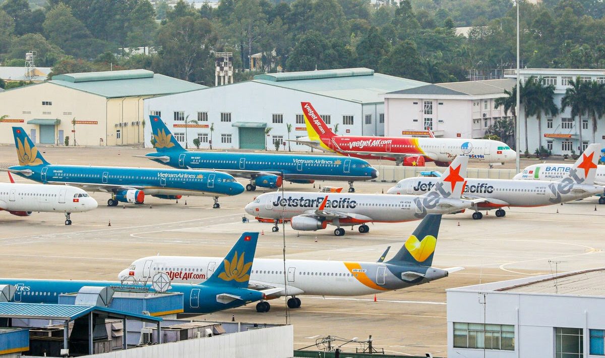 Dừng toàn bộ đường bay TP. HCM - Hà Nội