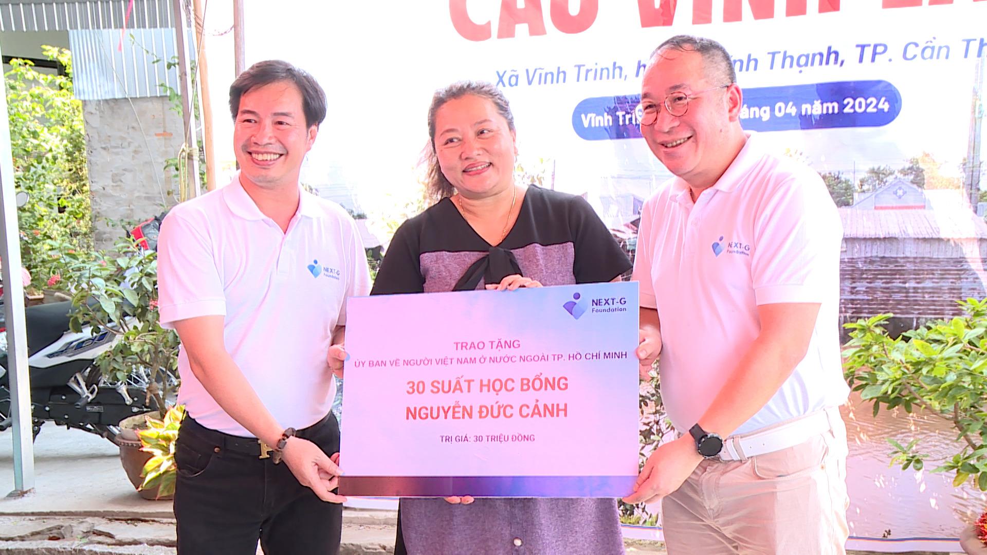 Quỹ Next-G tổ chức lễ khởi công xây dựng cầu Vĩnh Lân, Cần Thơ