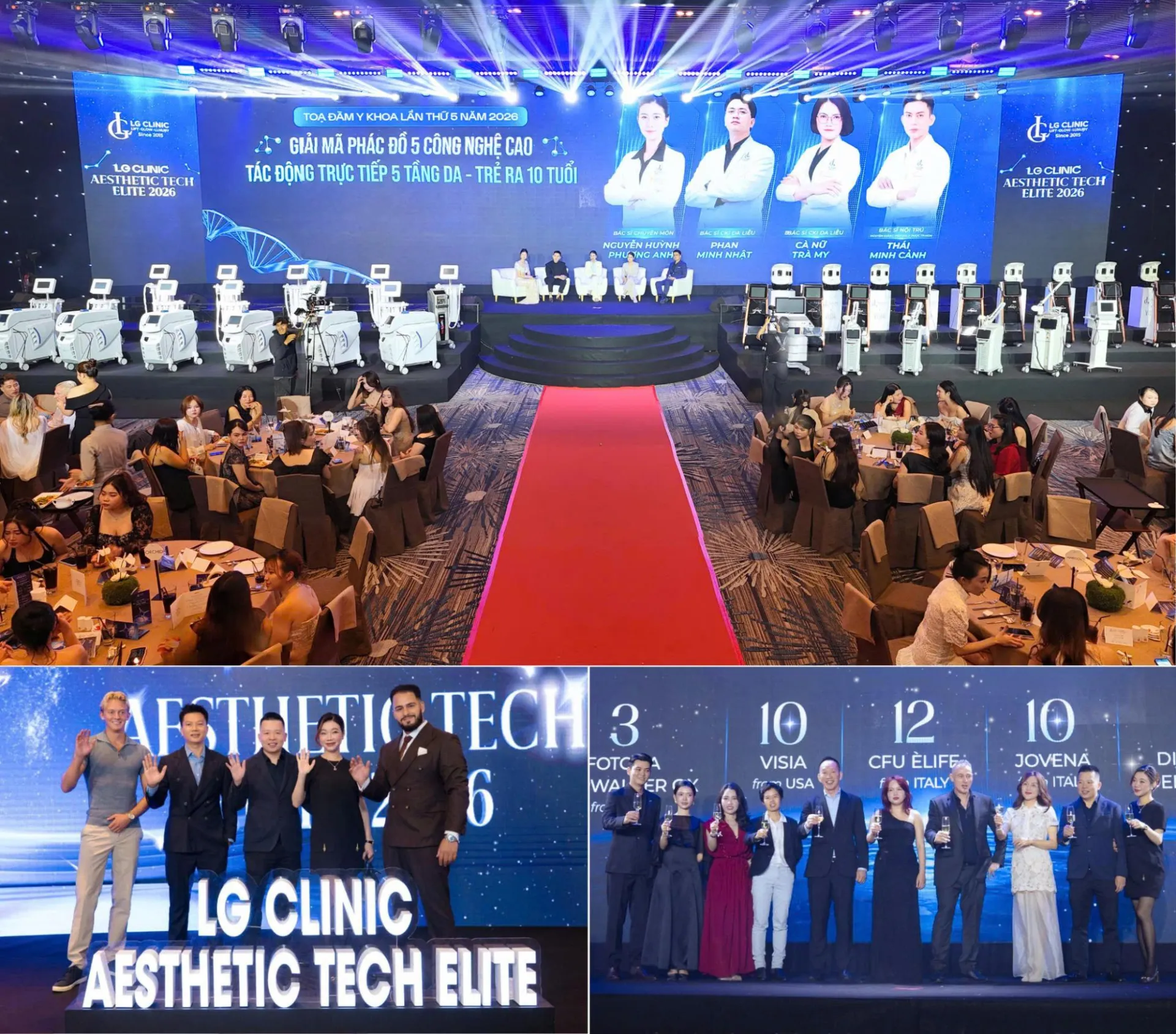 Đêm tiệc Aesthetics Tech Elite 2026 của những kỷ lục dẫn đầu: LG Clinic công bố dàn công nghệ thẩm mỹ trị giá hơn 100 tỷ đồng với quy mô chưa từng có tại Việt Nam