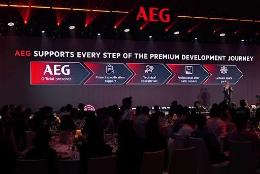 Thương hiệu thiết bị gia dụng cao cấp AEG của Đức chính thức cập bến Việt Nam