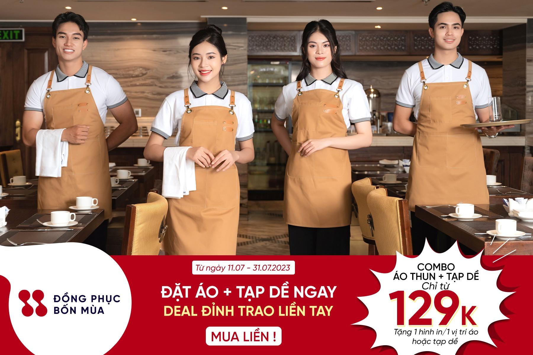 Đồng phục Bốn Mùa ra mắt The Modern Collection- Đồng phục thời trang cho ngành hàng F&B