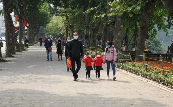 Thời tiết ấm lên, Hà Nội cao nhất 20 độ C