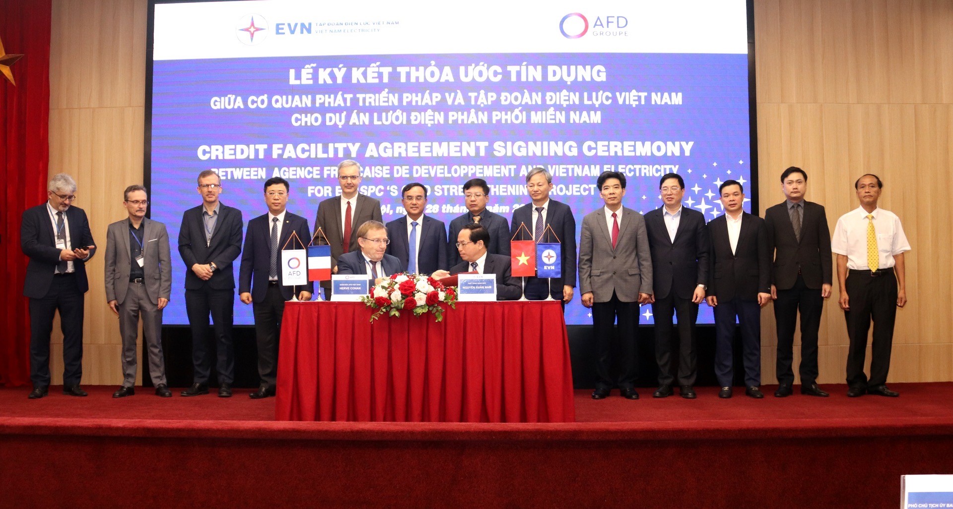 AFD và EVN ký thoả ước tín dụng vay 80 triệu euro không bảo lãnh Chính phủ