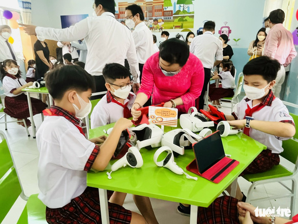 Khánh thành lớp học thực tế ảo trị giá 30.000 USD tại TP.HCM