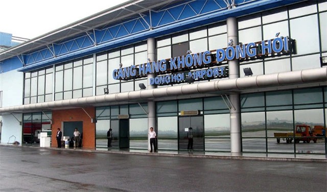 Sân bay Đồng Hới đang được xem xét chuyển thành cảng hàng không quốc tế