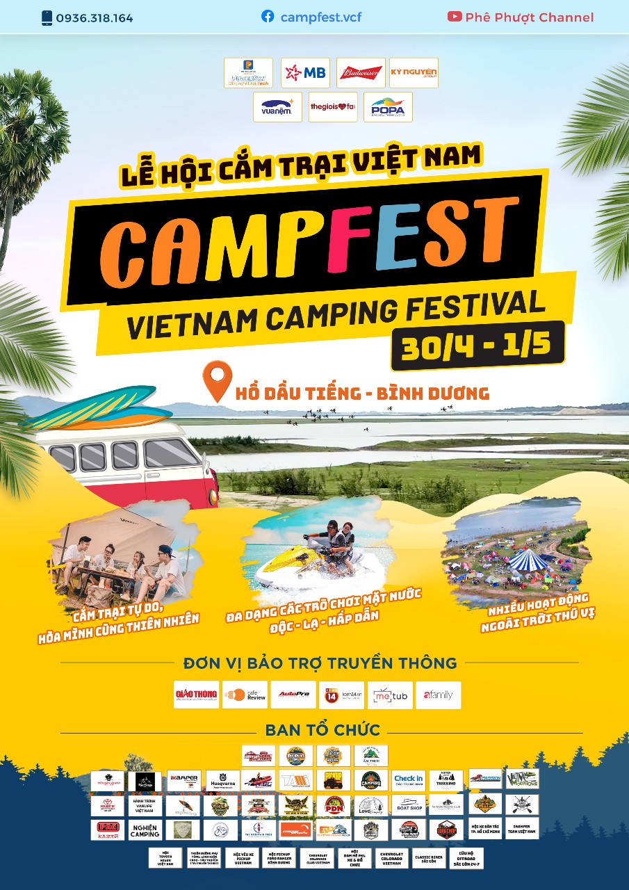 Lễ hội cắm trại Việt Nam - Vietnam camping Festival 2022 (CampFest)