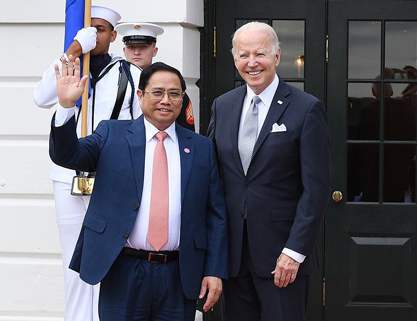 Thủ tướng Phạm Minh Chính gặp Tổng thống Hoa Kỳ Joe Biden