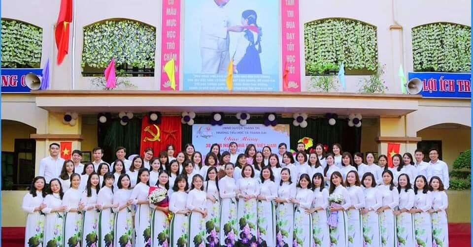 Áo mới cho trường Tiểu học Tả Thanh Oai