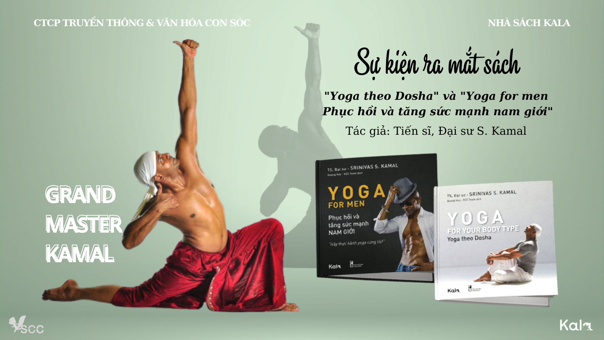 Ra mắt cuốn sách “Yoga theo Dosha' và 'Yoga for men - Phục hồi và tăng cường sức mạnh nam giới' của Tiến sĩ, Đại sư Srinivas Kamal