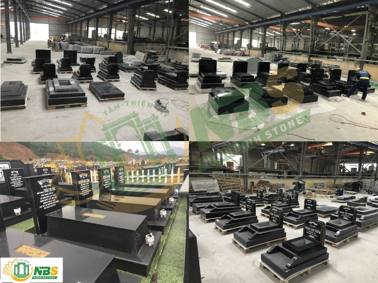 Xu hướng xây mộ đá Granite cao cấp ở các công viên nghĩa trang