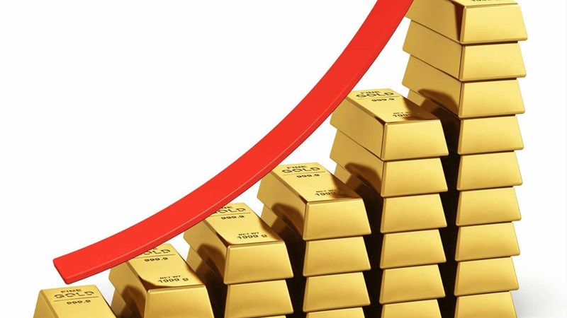 Giá vàng trong nước bật tăng mạnh theo giá thế giới
