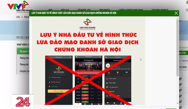 Cảnh báo thủ đoạn giả mạo website công ty chứng khoán nhằm chiếm đoạt tài sản