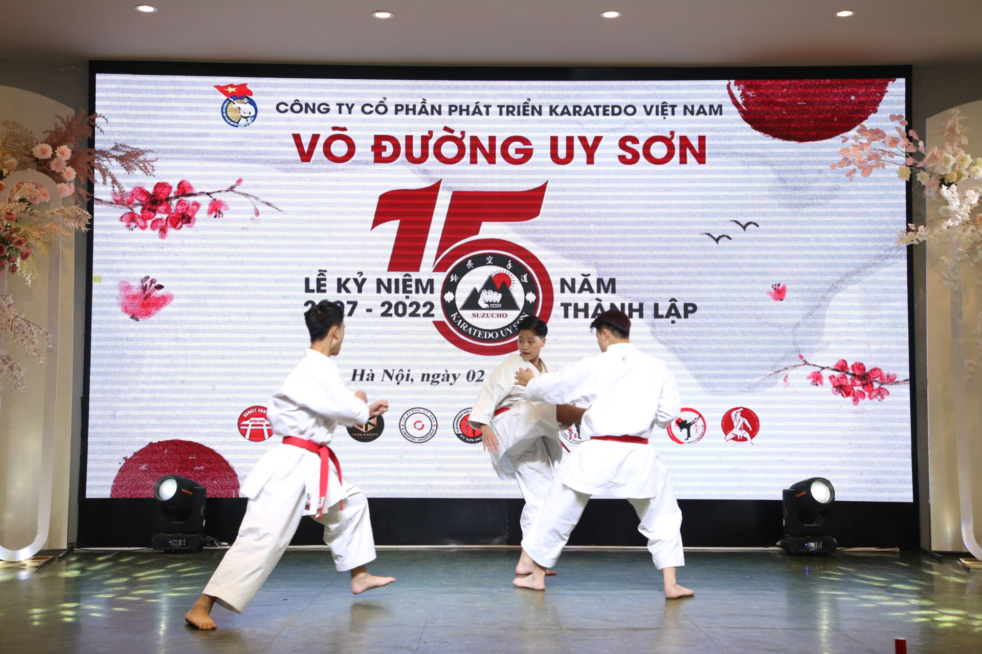 Võ đường Uy Sơn - Karatedo 15 năm thành lập