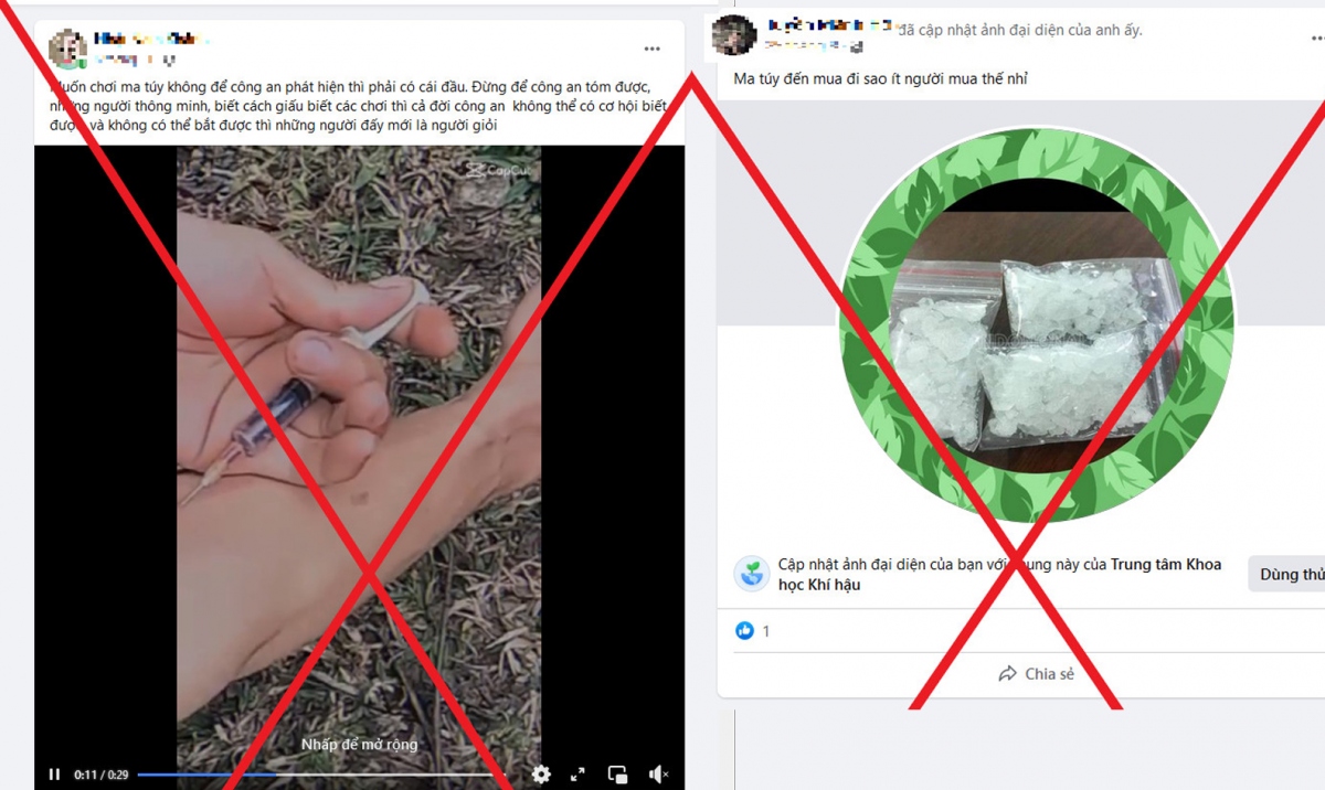 Thiếu niên lập tài khoản Facebook ảo, thách thức lực lượng Công an