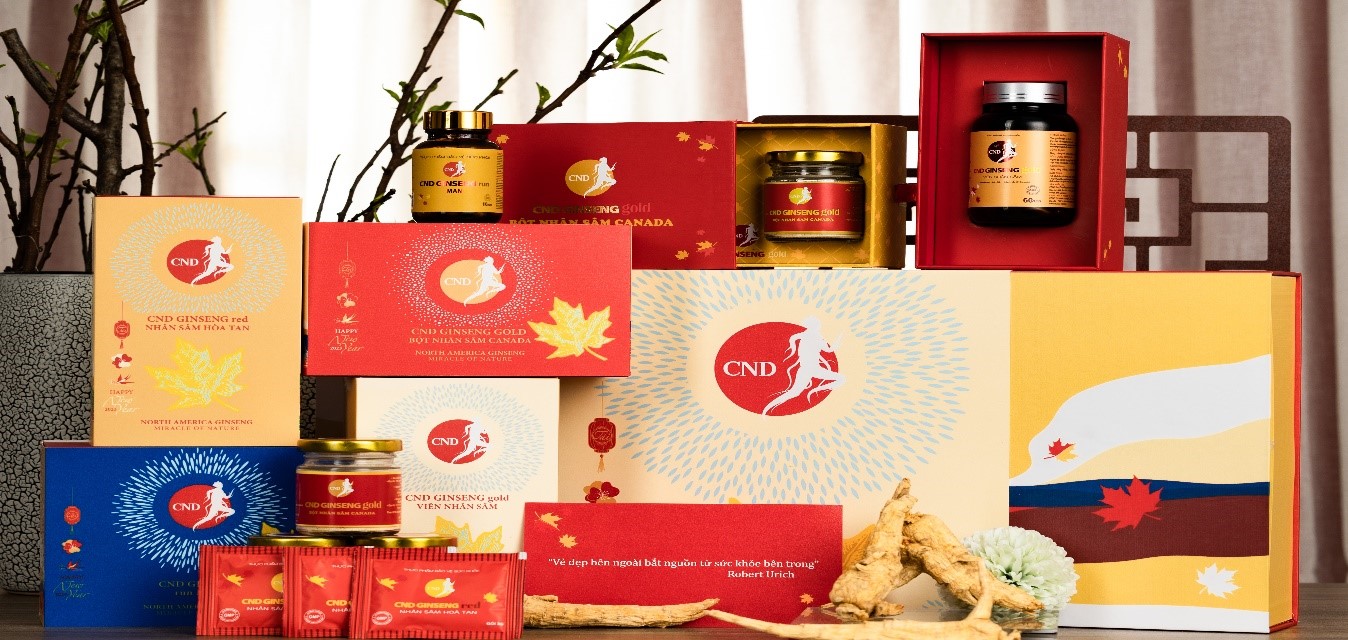 Nhân sâm CND GINSENG - Quà tặng sức khỏe cho Tết thêm ý nghĩa