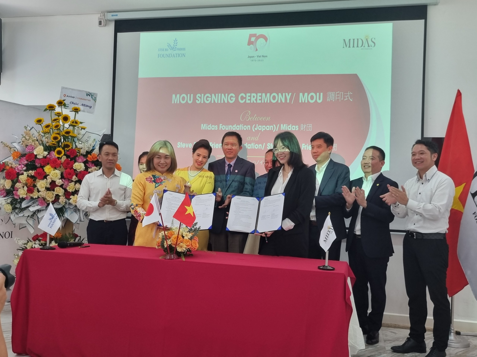 Quỹ Steve Bui & những người bạn và Quỹ Midas (Nhật Bản) chung tay thực hiện các dự án cộng đồng tại Đông Nam Á
