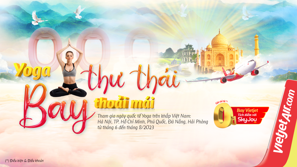 Thêm sức khỏe trên mỗi hành trình bay cùng Vietjet!