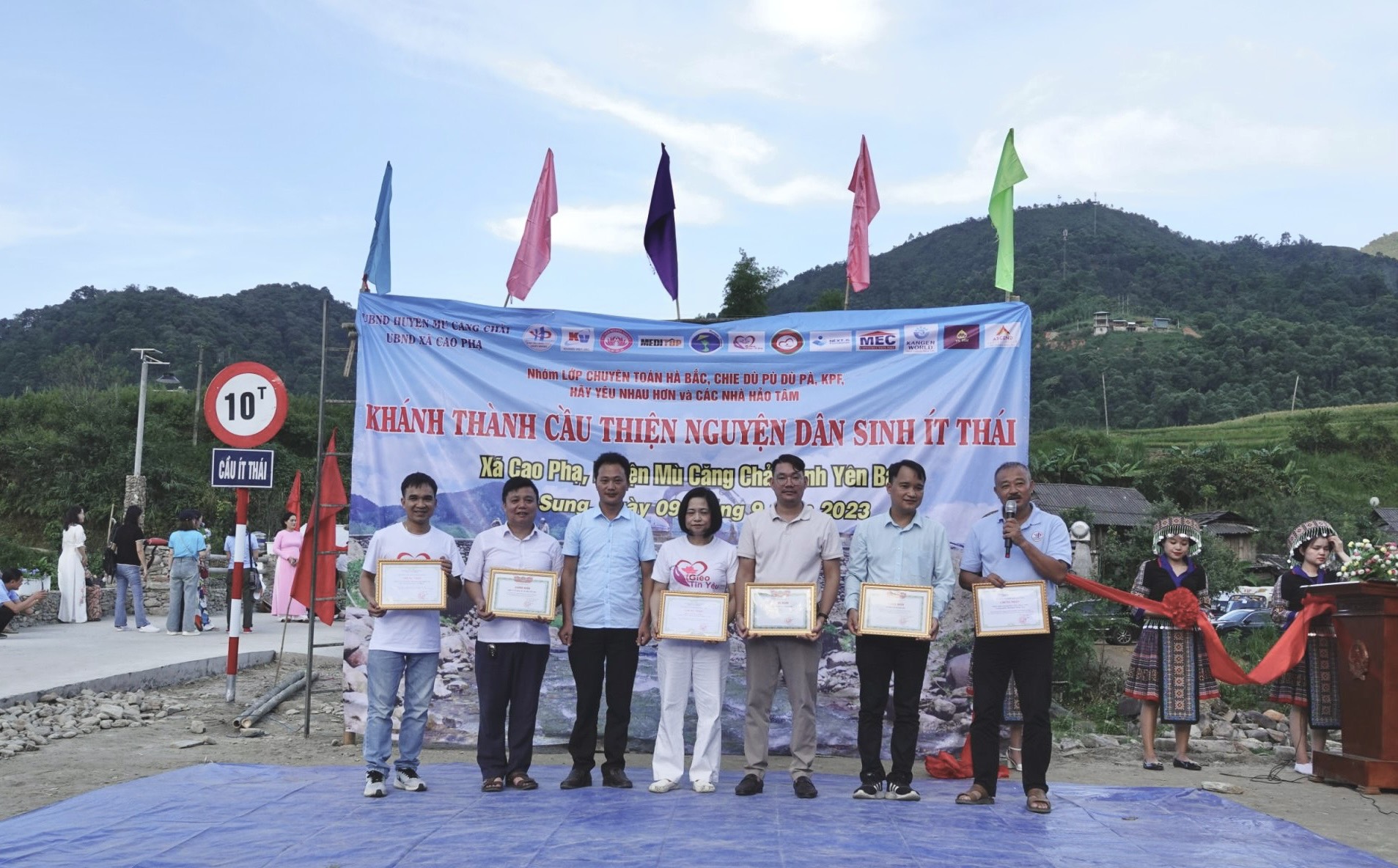 Quỹ Next-G: Khánh thành cầu dân sinh bản Ít Thái, Mù Cang Chải
