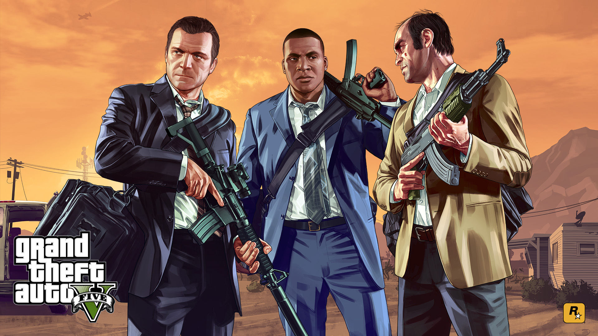 Download GTA 5 v5.2 cho điện thoại - Tải game cướp đường phố phiên bản miễn phí