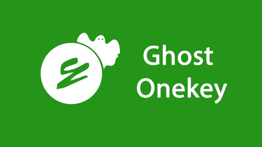 Download Onekey Ghost v14.5 miễn phí - Tải phần mềm phục hồi file cho máy tính