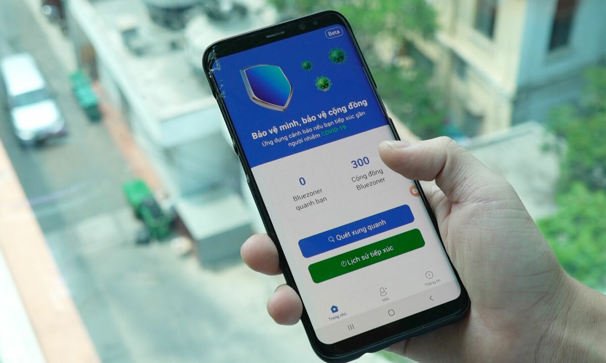 Hà Nội đốc thúc người dân cài phần mềm Bluezone truy vết Covid-19
