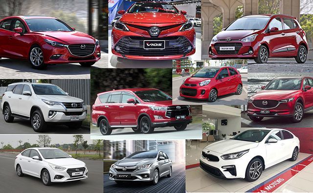 Điểm mặt những mẫu xe bán chạy nhất trong tháng 2 năm nay