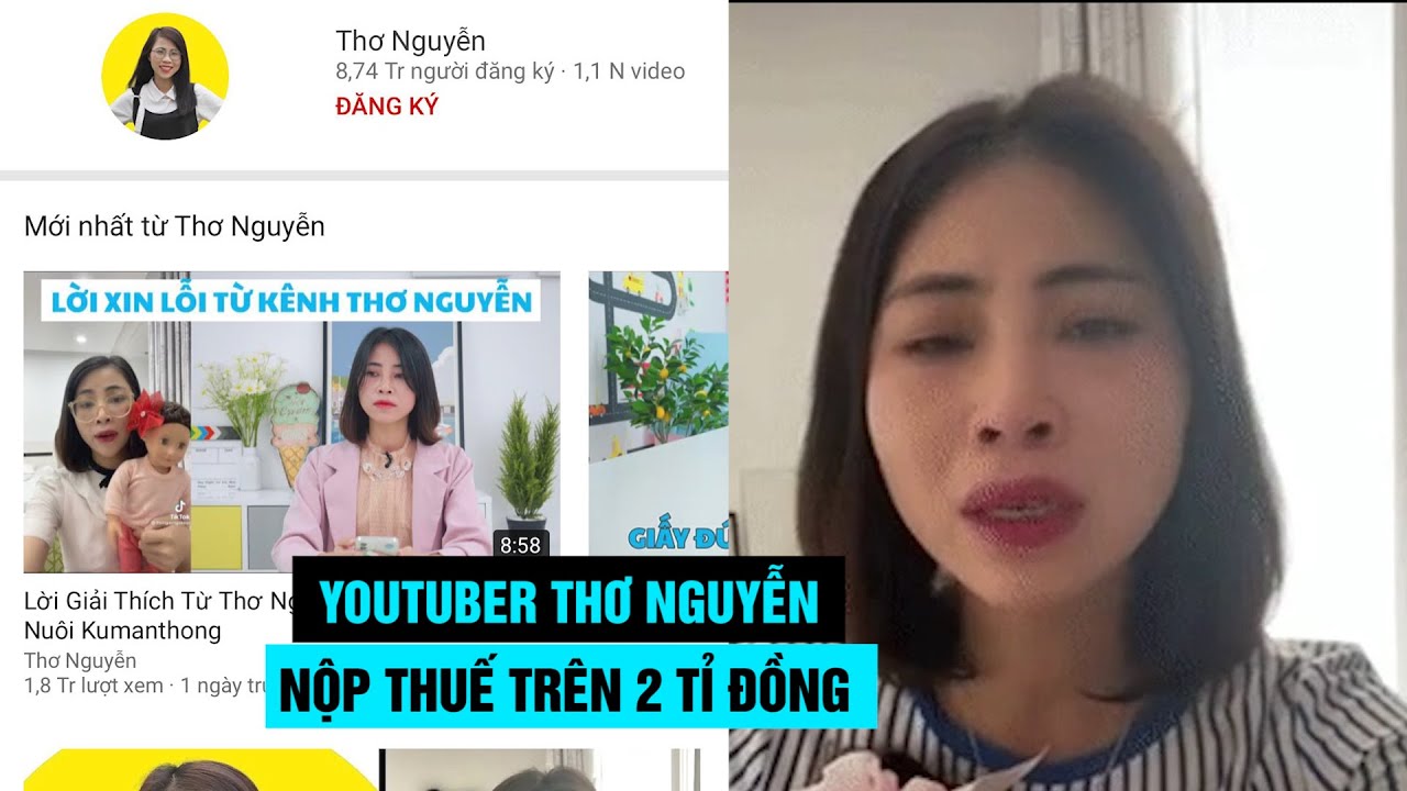 YouTuber Thơ Nguyễn nộp thuế bao nhiêu trước lùm xùm xin vía búp bê?