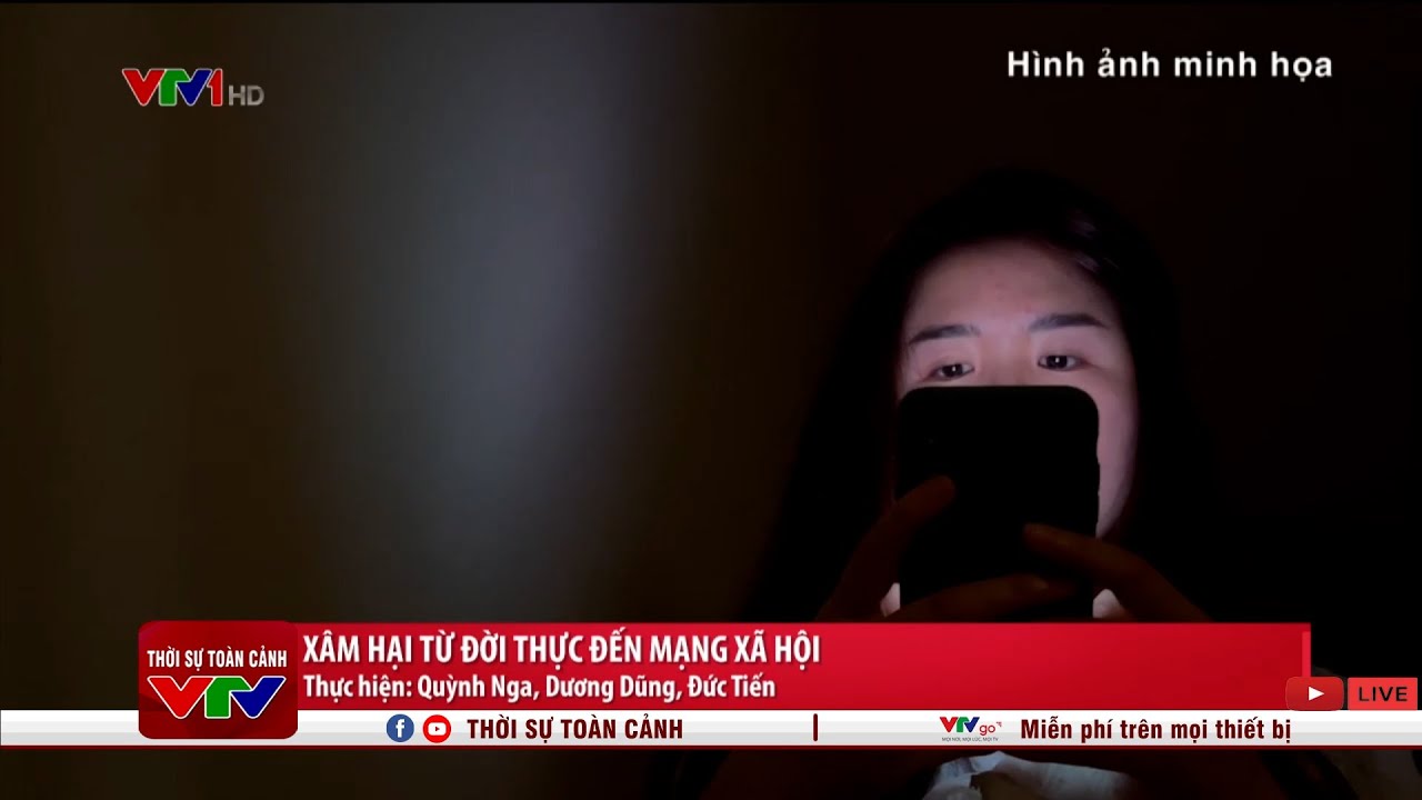 Xâm hại đời thực đến mạng xã hội