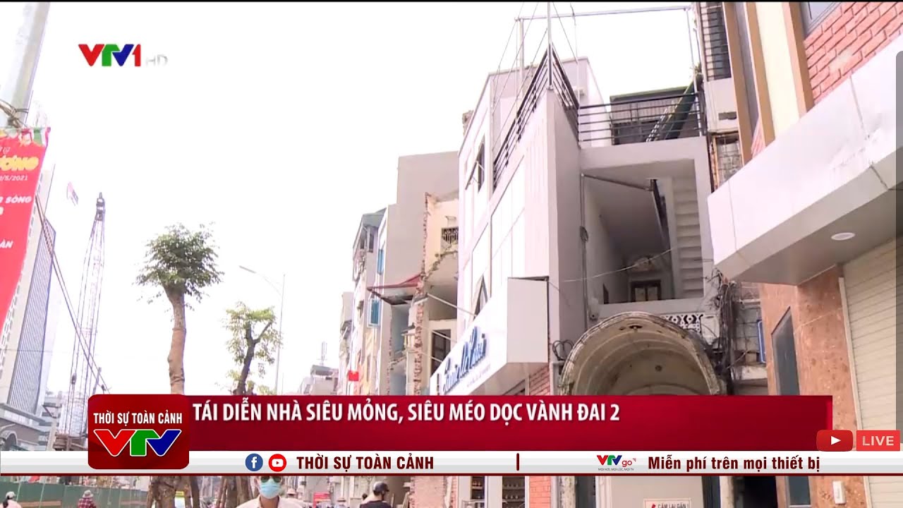 Tái diễn nhà siêu mỏng, siêu méo dọc vành đai 2
