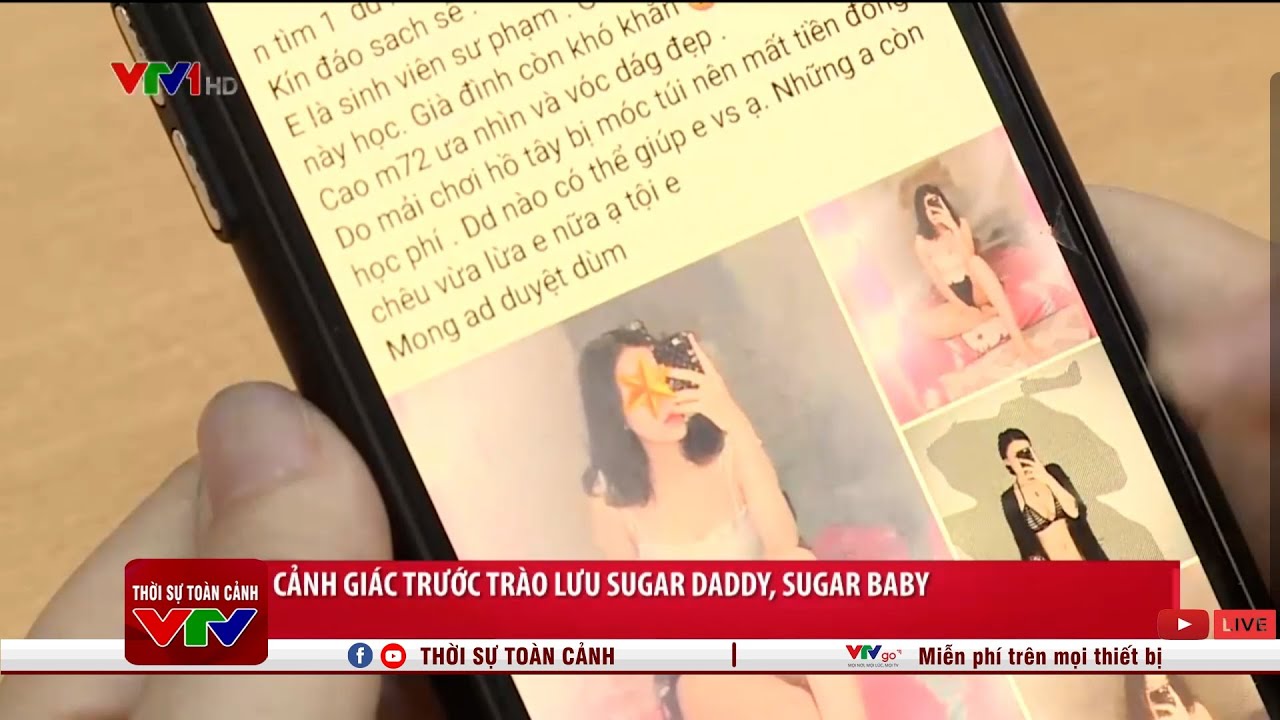 Cảnh giác trước trào lưu sugar daddy, sugar baby