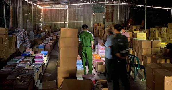 Bộ Công an bắt 7 người trong đường dây sản xuất, tiêu thụ hơn 3,2 triệu cuốn sách giáo khoa giả