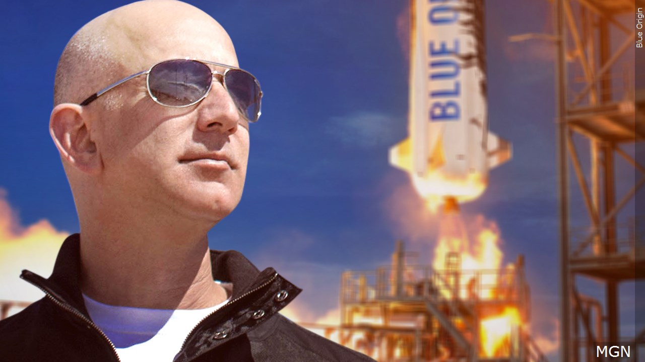 Jeff Bezos sẽ cùng cụ bà 82 tuổi bay vào vũ trụ