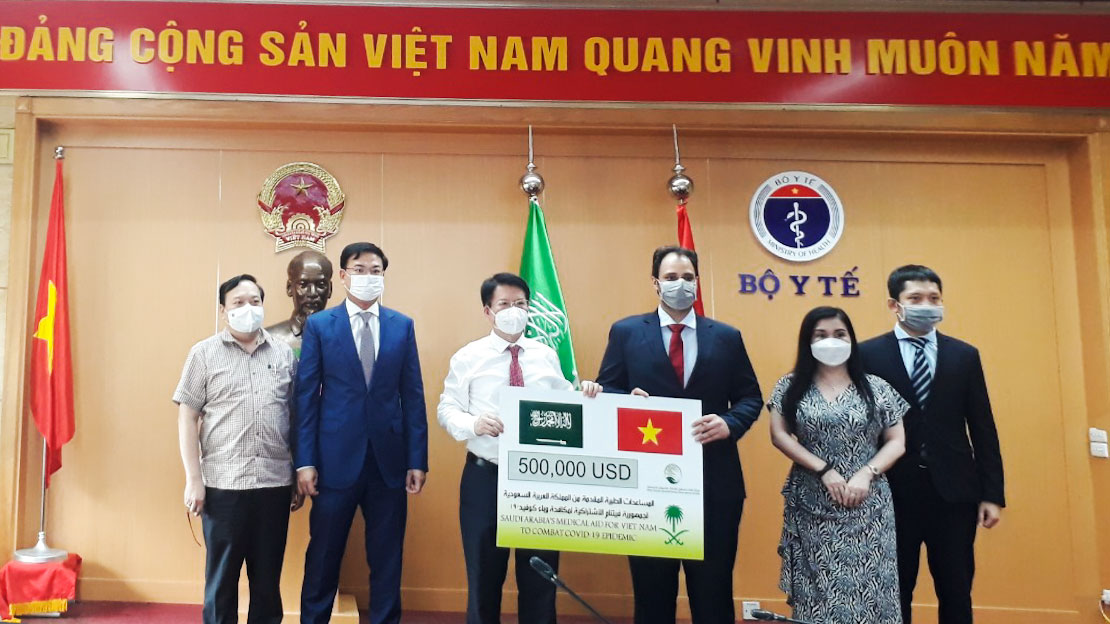 Vương quốc Ả-rập Xê-út hỗ trợ Việt Nam phòng chống dịch Covid-19