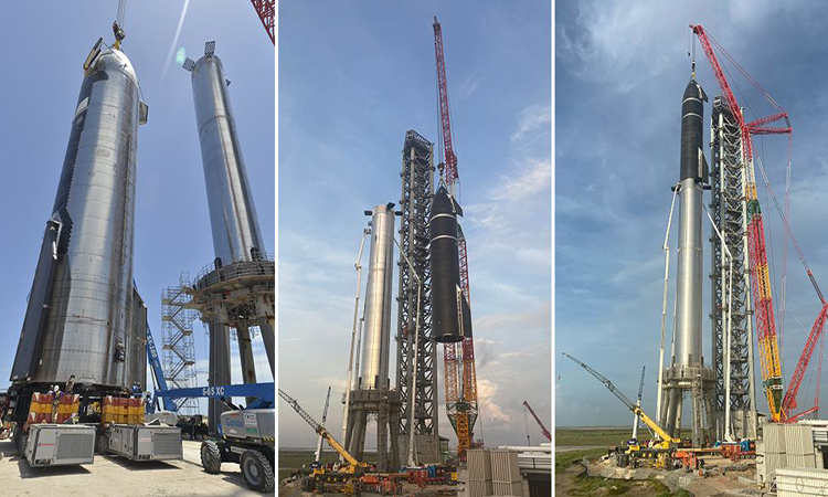 Cận cảnh tàu vũ trụ Starship của SpaceX, tên lửa cao nhất thế giới trước ngày phóng lên quỹ đạo