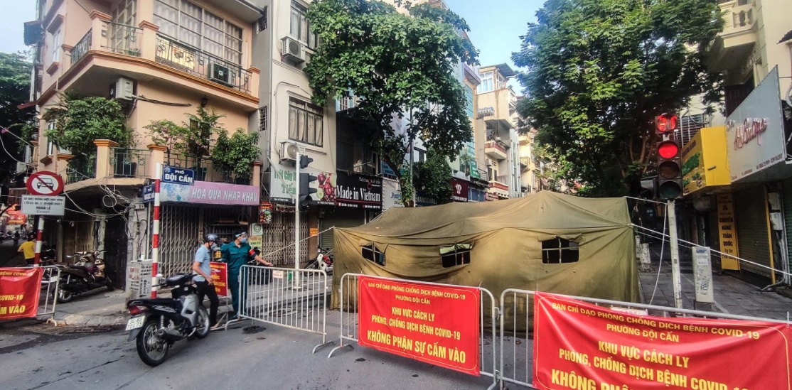 Trưa 13/8: Hà Nội thêm 24 ca mắc mới, trong đó 11 ca cộng đồng