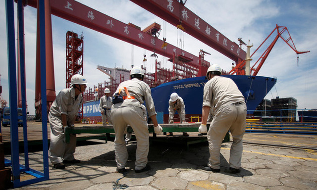 Ngành đóng tàu Trung Quốc 'phất lên' giữa mùa dịch COVID-19