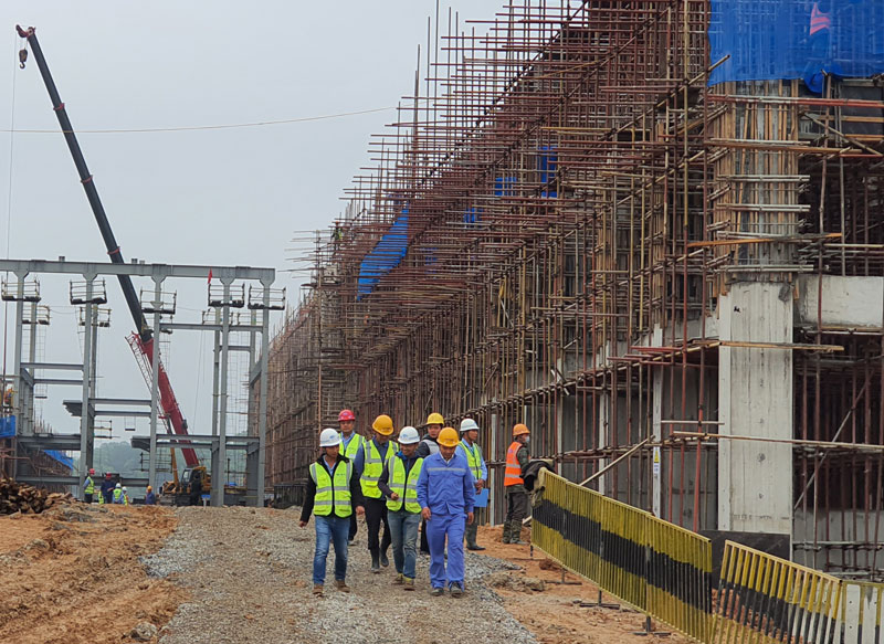 Tăng cường phòng, chống dịch Covid-19 trên công trường xây dựng