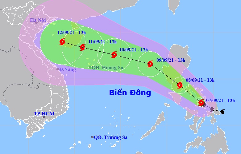 Xuất hiện bão mạnh gần Biển Đông, dự báo càng vào gần bờ càng mạnh lên