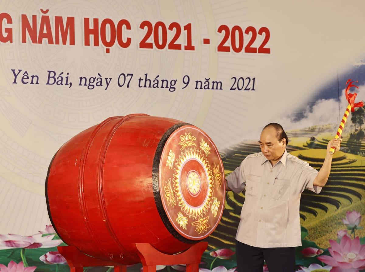 Chủ tịch nước dự khai giảng năm học mới tại Yên Bái