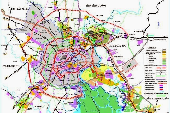 Đường vành đai 4 TP. Hồ Chí Minh đi qua những địa phương nào?