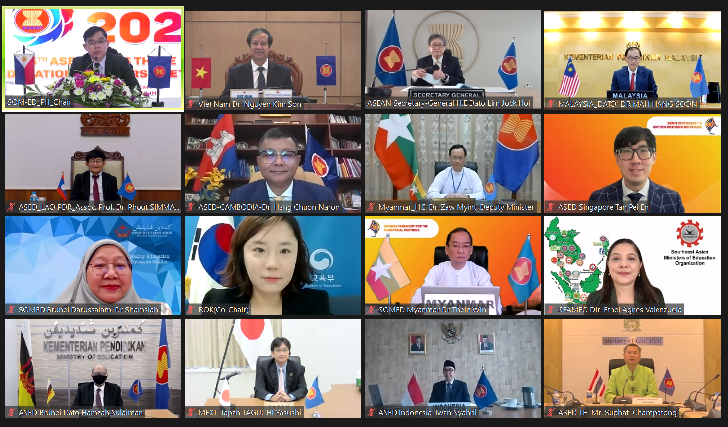 Việt Nam sẽ là Chủ tịch Hội nghị Bộ trưởng Giáo dục ASEAN+3 lần thứ 6 năm 2022
