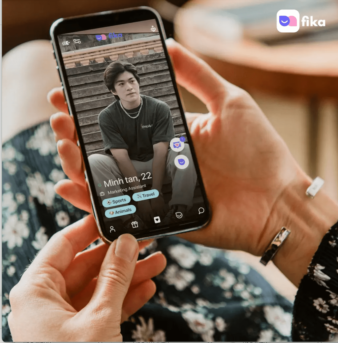 Startup hẹn hò Fika của Việt Nam vừa được rót thêm 1,6 triệu USD