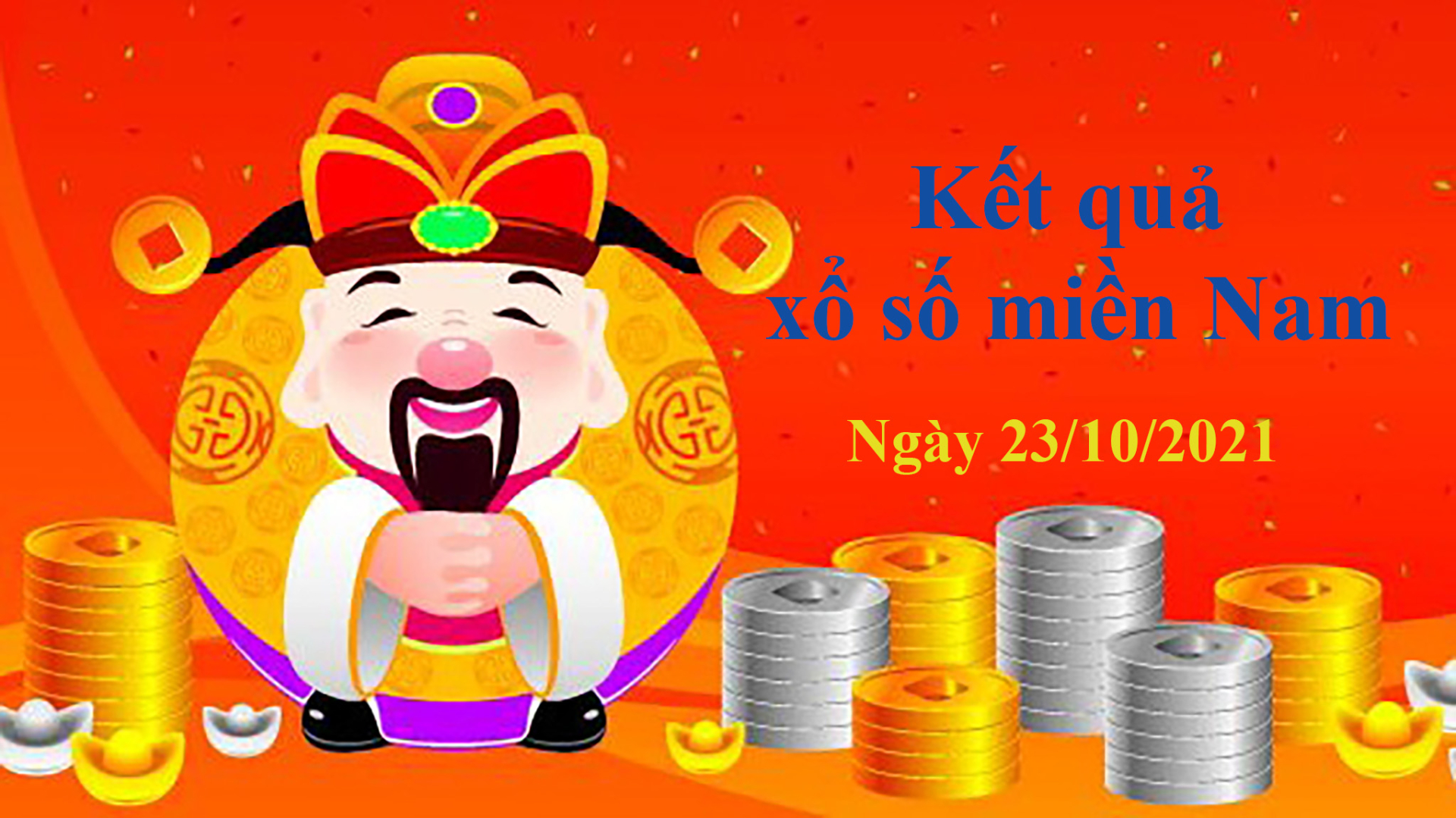 XSMN ngày 23/10: Kết quả xổ số miền Nam hôm nay thứ Bảy